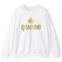 Queen Printing Womens Sweatshirt Fashion O Neck Tops Casual Jogging Pullover Daily Commute Clothing Loose Woman Tracksuit - Image 3