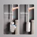 Disposable Toilet Brush Wallmounted Toilet Cleaner Replacement Head Cleaning Tool Toilet Brush WC Kit Bathroom Accessories - Image 4