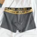 1-5PCS men's underwear mid-waist breathable and comfortable teenage boxer men's underwear - Image 6
