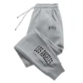 Los Angeles Womens Mens Sweatpants Elastic waist Casual Outdoors Jogging Pants High Quality Fashion Versatile Sport Trousers -