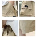3-14 Years Summer Teenage Boys Pants Stereoscopic Pocket Design Comfortable Loose Fitting Style Short Trousers For Kids - Image 6