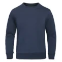 New Oversized Pullover Solid Color Warm Men Clothes Fashion Crewneck Hoody Casual Loose Sweatshirt Oversize Street Sportswear - Image 4