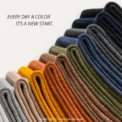 5/10 Pairs 95% Combed Cotton Socks Men Business Dress Long Socks Soft Breathable Spring Summer Colorful Sock For Man 5Pairs/Lot - Image 5