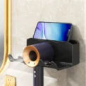 Hair Dryer Holder Wall Dryer Bracket Straightener Stand Hairdryer Organizer Hair Brush Storage Box Bathroom Accessories - Image 4