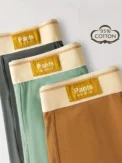 3pcs Men Panties Cotton BoxerShorts Man Underwear Mens Boxers Breathable U Convex Male Underpants Sexy Trunks - Image 3