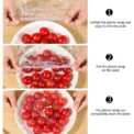 100/1000pcs Colorful Saran Wrap Disposable Food Cover Food Grade Fruit Fresh-keeping Plastic Bag Kitchen Accessories - Image 5