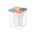 Split Lid Miscellaneous Grain Tank 1.5L Grain Kitchen Storage Box 2.3L Transparent Plastic Sealed Storage Tank - Image 5