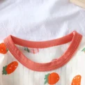 Summer Kids Cotton Long Sleeve and Pants Pajamas Set Soft Breathable Baby Sleepwear Cartoon Bear AC Room Wear Boys Girls Clothes - Image 2