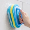 Cleaning Brush with Handle Kitchen Sponge Wipe Thickening Bathroom Tile Cleaning Sponge Household Stain Removal Clean Tools - Image 3