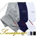 Sale Gym Jogging Pants Daily Mens Sweatpants Fashion Printing Versatile Comfortable Soft Sport Quality Casual Tracksuit Trousers