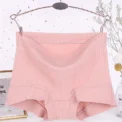 1pcs Cotton Women Panties Lady Plus Size Flat Corner Underwear Large Size High Waist Breathable Solid Color Female Briefs - Image 4