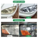 Car Headlight Restoration Polishing Kits Headlamp Scratch Remover Repair Cleaning Paste Remove Oxidation Headlight Polish Liquid - Image 4