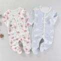 Newborn Baby Clothes New Autumn Baby Bodysuit Summer Girl Romper Soft Boys Jumpsuit Children's Clothes 0 to 9 Months