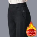 Thin & Thick Warm Winter Pencil Pants Womens Snow Plush Strench Lady OL SkinnyTrousers Femal Thichen Slim Clothing Leggings - Image 2