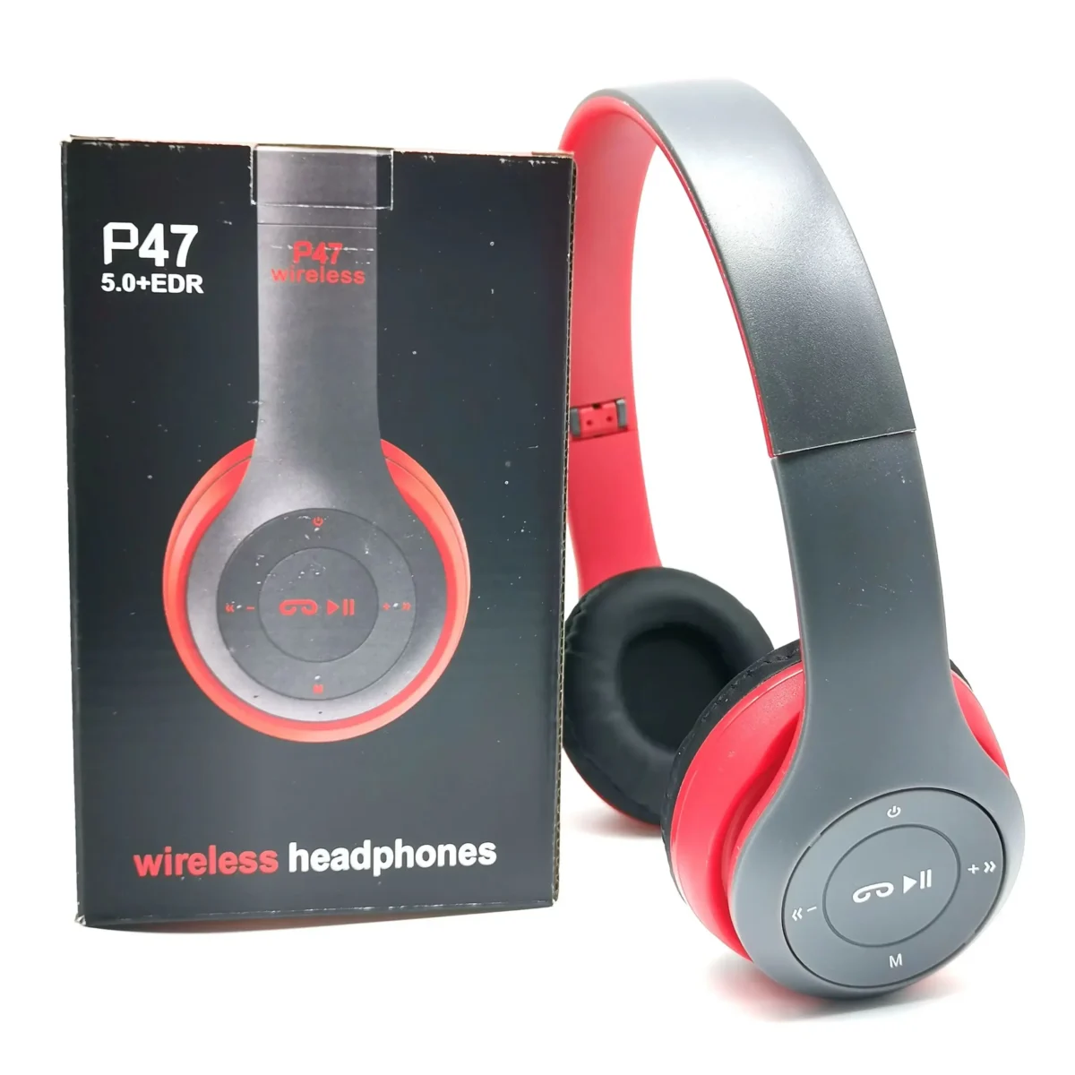Stereo P47 Headset 5.0 Bluetooth Headset Folding Series Wireless Sports Game Headset for iPhone XiaoMi - Image 4