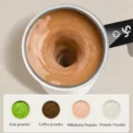 Automatic Stirring Cup Rechargeable Portable Coffee Electric Stirring Stainless Steel Mixer Rotating Magnetic Self Stirring Mugs - Image 2