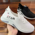 Spring White Casual Shoes Breathable Non-slip Walking Sneakers Men Shoes Outdoor  Comfortable Fashion Lace Up Running Shoes - Image 4