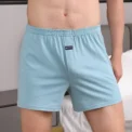 1pcs Male Arrow Pants Men Cotton Boxers Shorts Loose Mid-Waisted Men's Plus Size Underwear Homewear Comfortable Panties - - Image 5