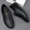 Business Leather Shoes Moccasin Shoes Breathable Men's Casual Loafers Comfortable Shoes for Men Summer Men's Sneakers - Image 5