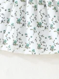 Dress For Kids 6Months -3Years old Long Sleeve Cute Floral Bow Princess Formal Dresses Ootd For Newborn Baby Girl - Image 6