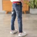 DIIMUU 4-11 Years Kids Jeans Trousers Clothing Boy Jeans Children Denim Pants Spring Autumn Baby Long Pants Toddler Bottoms - Image 4