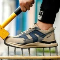 Work Sneakers Steel Toe Shoes Men Safety Shoes Puncture-Proof Work Shoes Boots Indestructible Footwear Security Lightweight - Image 3
