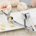 Stainless Steel Garlic Press Crusher Mincer Handheld Garlic Smasher Squeezer Manual Press Grinding Tool Kitchen Accessories - Image 2