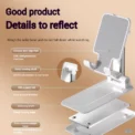 Mobile Phone Stand Desktop Support Stand Rotatable Folding Phone Stand Ipad Support Stand Alloy Metal Portable Lifting Stand - - Image 6