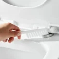 Silicone Toilet Brush With Holder Box Wall Mounted TPR Holder Set Household Artifact Bathroom Daily Cleaning Tools Accessories - Image 3