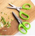 Multi Functional Stainless Steel 3 5 Layer Kitchen Scissors for Pepper Scallion Laver Cutting Chopping Cooking Tool - Image 2