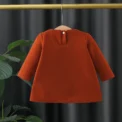 For Girls In Autumn Cute Bow Tie, Long Sleeved Temperament A-Line Princess Dress - Image 4