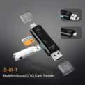 5 in 1 Multifunction Usb 2.0 Type C/Usb /Micro Usb/Tf/SD Memory Card Reader OTG Card Reader Adapter Mobile Phone Accessories - Image 4