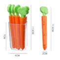5PCS Sealing Clip Food Bag Closure Tongs Carrot Cartoon Shape Moisture-Proof Radish Seal Clamp Fresh Keeping Clip Kitchen Tools - AliExpress 15 - Image 6