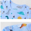 Sets for Children Loungewear Long Sleeve Pajamas for Children Cute Deisgn Lightweight and Comfortable Fabric Sleepwear Outfit - Image 5
