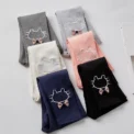 Cute Spring Summer Fashion Girls Kids Pants Toddler Children's Leggings Cotton Elastic Waist Legging 2-8 Years Girls Trousers - Image 2