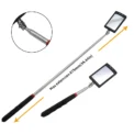 Telescoping Flexible Head Inspection Mirror Car Bottom With Light Adjustable Detection Mirror Magnification Inspection Mirror - Image 5