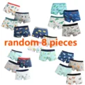 pcs Boys Boxer Sets Briefs Kids Cotton Underwear Baby Underpants Teenager Cartoon dinosaur All Print Soft Children Panties