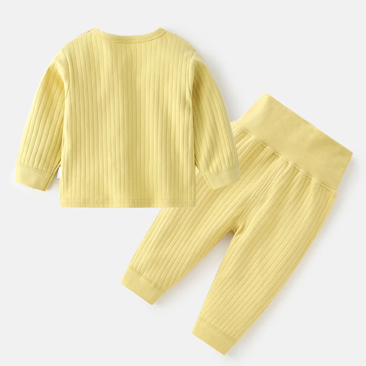 Autumn Winter Thermal Underwear Suit Baby Clothing Sets Boys Girls Pajama Sets Baby Warm Sleepwear Candy Colors Kids Clothes - Image 3