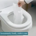 Toilet Liners Waterproof Disposable Bathroom Supplies For Travelling Commuting Or Camping Disposable Toilet Seat Cover Type - Image 5