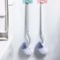 Bathroom Wall-mounted S-type Toilet Curve Brush Bent Head Corner Gap Brush Soft Hair Household Items Cleaning Tools Accessories - Image 3