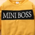 Baby Boy Clothes Toddler Boy Outfit Suit Letter Printing Long Sleeve Top + Pants 2PCs Fashion Infant Spring Sports Clothes - Image 3
