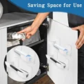 20/2pcs Trash Bags Shelf Holder Wall Mounted Plastic Bag Film Container DispenserGarbage Bag Storage Box Organizer For Kitchen - Image 4