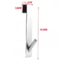 Stainless Steel Over Glass Door Shower Door Back Shower Towel Rack S-Shape Bathroom Bathrobe Hanger Holder Hooks - Image 6