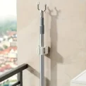 1-10PCS Wall Mounted Mop Organizer Holder Wall-Mounted Waterproof Mop Storage Rack Broom Hanger Hooks Household Tools - Image 2
