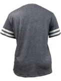 Plus Size Spring/Summer New Love Print Casual Fashion Women's V-Neck Short-Sleeved Loose T-Shirt 5XL 6XL - Image 2