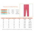 Kids Girl Pants Soft Elastic Stripe Cotton Leggings Solid Color Girls Skinny Pants Trousers Spring Autumn 2-7Y Children Leggings - Image 6