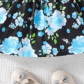 Dress For Kids 3-24 Months Korean Style Fashion Short Sleeve Cute Floral Princess Formal Dresses Ootd For Newborn Baby Girl - Image 4