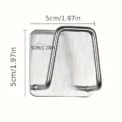 4Pcs Kitchen Storage Rack, Punching-free Wall Under Cabinet Cutting Board , Multi-functional , Accessories - Image 2