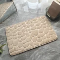 Mat Non Slip Carpets Cobblestone Embossed Bathroom Bath In Wash Basin Bathtub Side Floor Rug Shower Room Doormat Memory Foam - Image 4