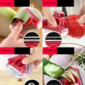 Stainless Steel Shredded Peeling Artifact | Multifunctional Kitchen Kitchen - Fruit & Vegetable Tools - Image 4